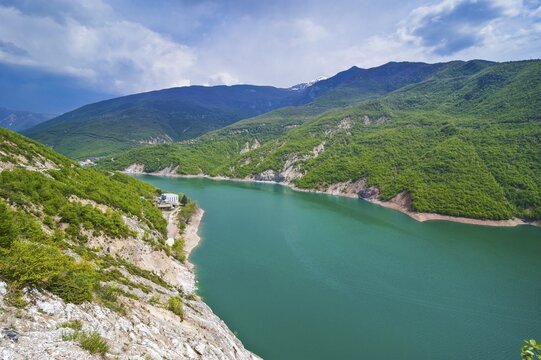 Lake Mavrovo, Mavrovo National Park, Macedonia