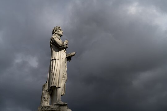 Schiller Monument, Wiesbaden, Hesse, Germany