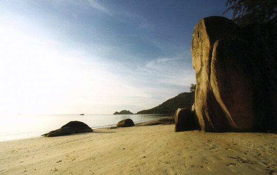 Empty beach
