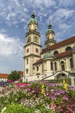 St. Lawrence Basilica, Kempten, Allg&auml;u, Bavaria, Germany