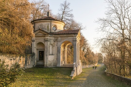 Chapel IIX, Sacro Monte di Varese, Baroque, UNESCO World Heritage, Varese, Lombardy, Italy