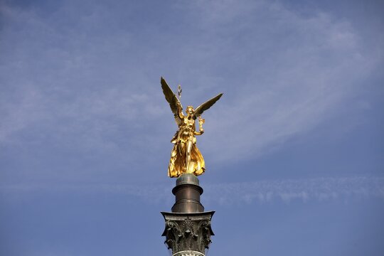 Angel of Peace monument, Bogenhausen, Munich, Upper Bavaria, Bavaria, Germany