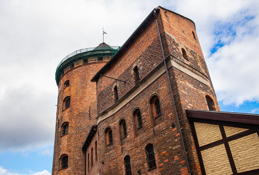 Ancient Stagiewna Gate on Granary Island in Gdansk