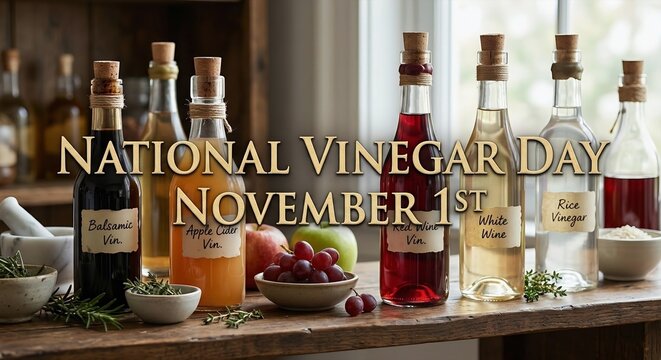 National Vinegar Day November First