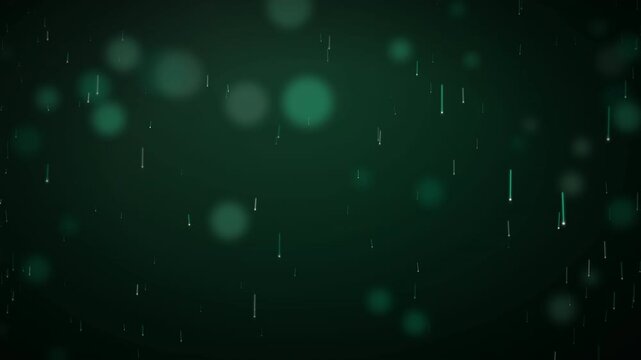 Ethereal Forest Shimmer Rain 4K Animation