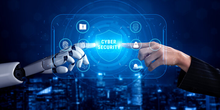AI driven cyber security services for digital data protection and threat prevention. An AI system for network monitoring and malware detection. Motif
