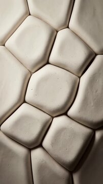 White irregular geometric polygonal texture