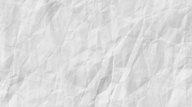 grunge textured wrinkled surface. crumpled paper texture animation, best for motion graphics, White recycle craft paper cardboard surface texture, Stop motion animated crumpled white paper texture  