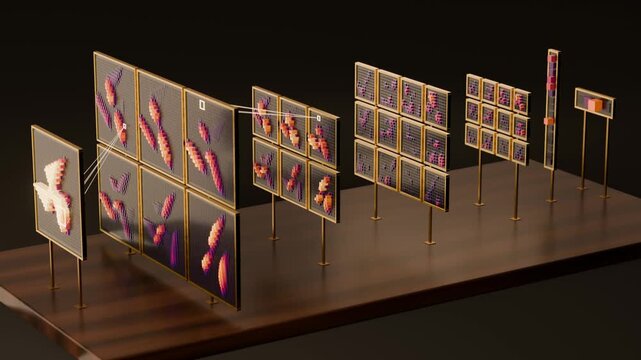 Convolutional neural network computing feature maps layer by layer as a filter window slides, 3D loop