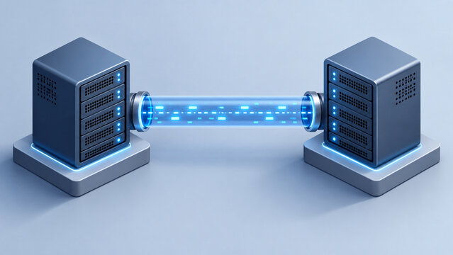 Direct Data Connection Between Two Computer Servers
