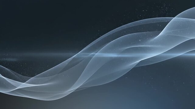 Flowing Light Waves in Bright Space