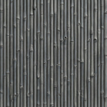A textured backdrop featuring vertical black bamboo stalks closely aligned to create a natural geometric pattern and moody aesthetic