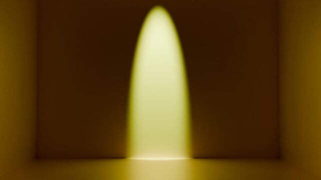 Warm Amber Spotlight Stage Background for Product Presentation