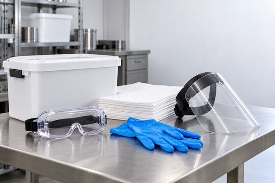 Chemical Splash Protection Equipment Kit
