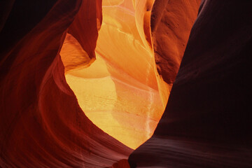 colorful walls of antelope canyon  © Polartundra Photos