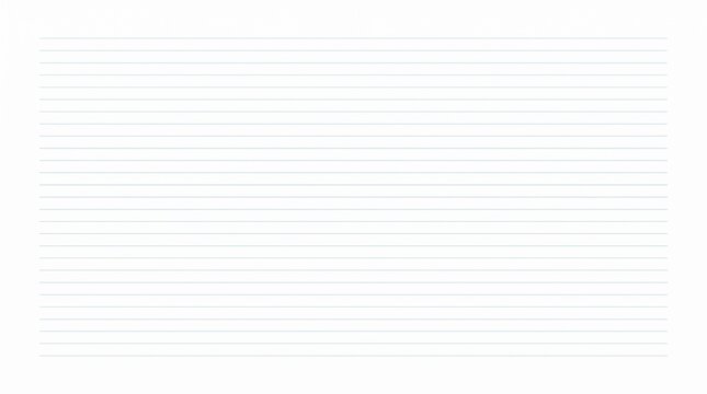 Minimalist white paper texture background, clean lined notebook paper pattern, light subtle rule line backdrop for graphic design