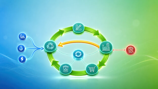 Ecommerce benefits presenting market trends strategic planning measurable growth and clear modern business performance indicators