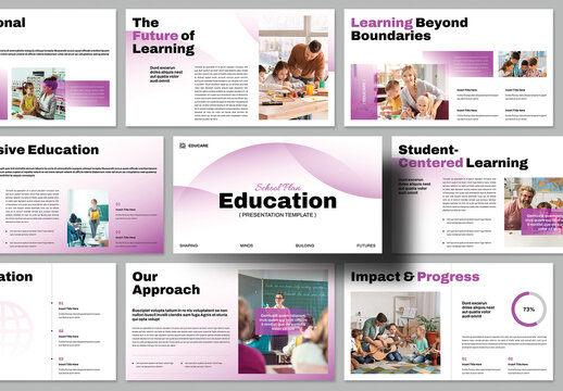 Education Presentation Template