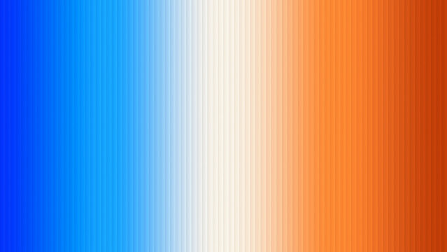Gradient texture blends blue and orange through an ivory center with fine ribbed relief for a book cover or publishing artwork built around complementary warm and cold colors