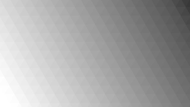 Abstract monochrome geometric background with low poly triangle pattern and gradient effect