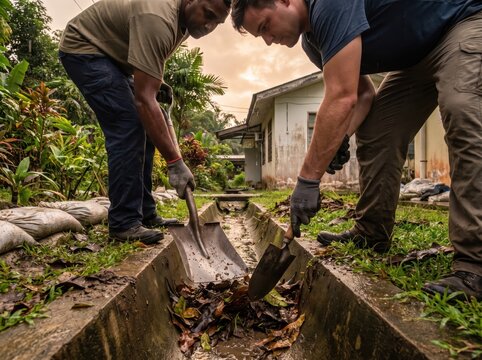 Community Clinic Workers Prepare for Tropical Rainy Season Holiday Operations