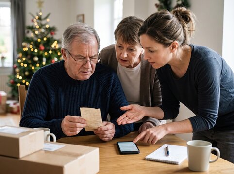 Elderly Couple Learns Holiday Delivery Scam Prevention
