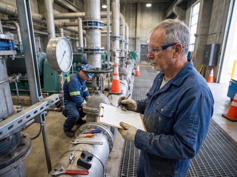 Senior Plant Technician Oversees Year-End Industrial Shutdown Maintenance