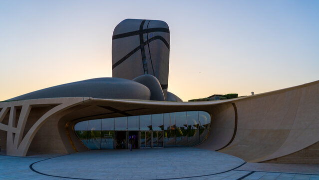 Modern Ithra Library Architecture Interior at King Abdulaziz Center for World Culture in Dhahran Saudi Arabia