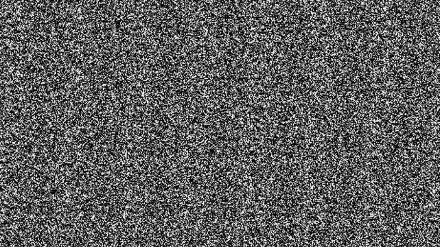 digital noise static glitch overlay. fast flashing tv interference effect. grainy pixel distortion screen texture. corrupted video signal transition. bad tv reception static noise.