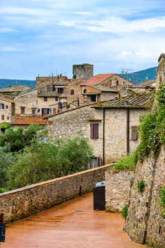 San Gimignano, Toskana, Italien