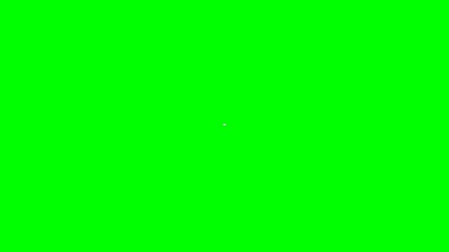 Blank speech bubble icon on a vibrant green background isolated graphic element for communication messaging or dialogue concepts.