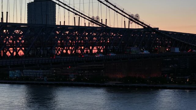 NYC_Bridge_Sunset_East_River_Aerial.mp4