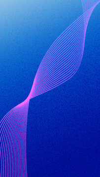 Abstract vertical wave background with blue gradient