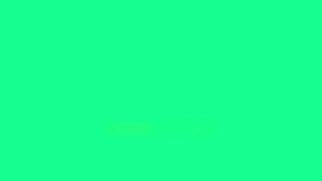 Motion graphics loop of red subscribe button turning into subscribed with notification bell ring