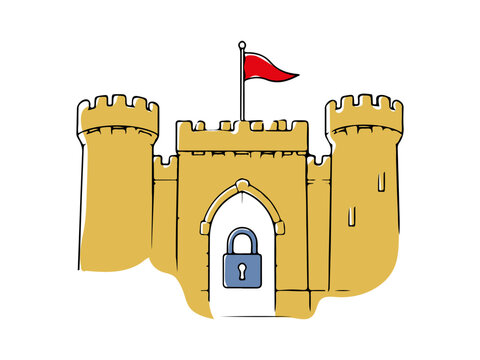 Castle with a Locked Gate