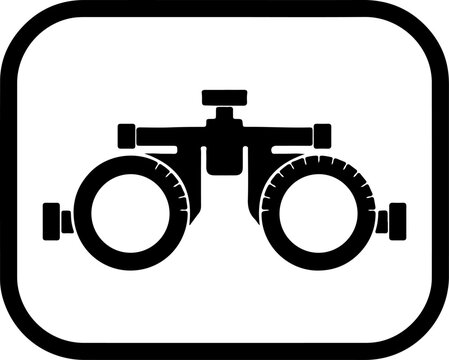 Eye examination phoropter device for optometry clinic or vision test center