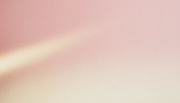 Soft rose and cream gradient with light streak
