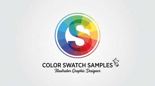 create a logo design for a brandColor swatch samples, Illustrator Graphic designer