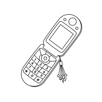 mobile phone sketch 