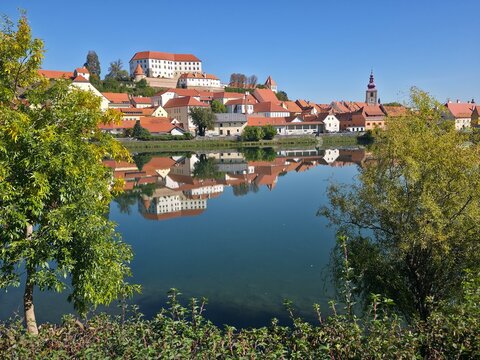 Ptuj Slowenien Altstadt Panorama