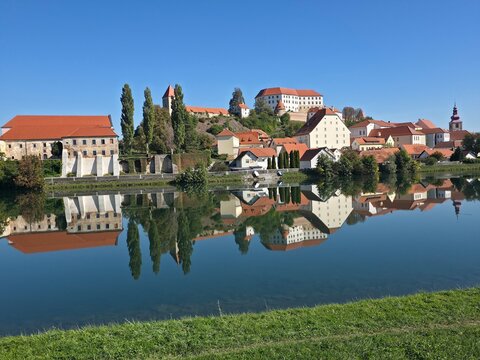 Ptuj Slowenien Altstadt Panorama