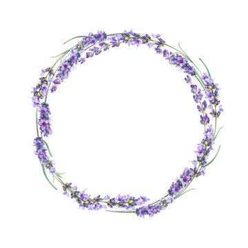 The lavender wreath.