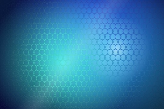 Abstract blue background with honeycomb pattern, digital tech texture wallpaper, futuristic science backdrop for corporate designs