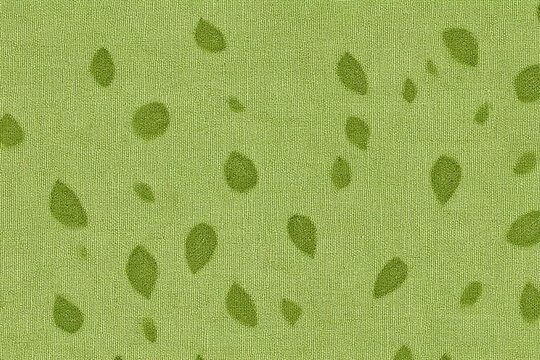 Subtle Green Pear Microprint with Linen-Like Texture, Sophisticated Botanical Fabric Pattern