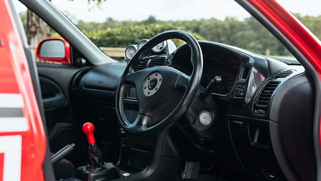 Mitsubishi Lancer Evolution Evo VI Tommi Makinen Edition interior