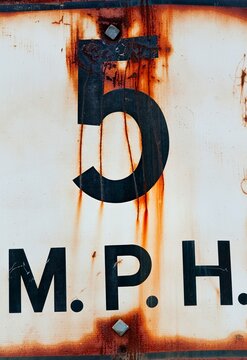 Speed sign