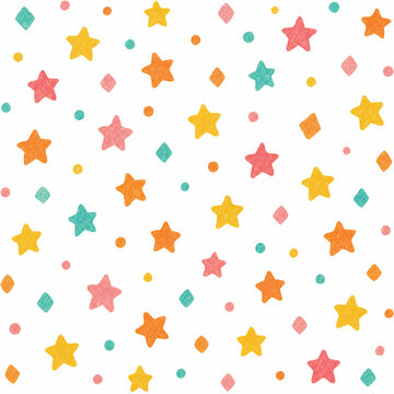 seamless pattern with stars
