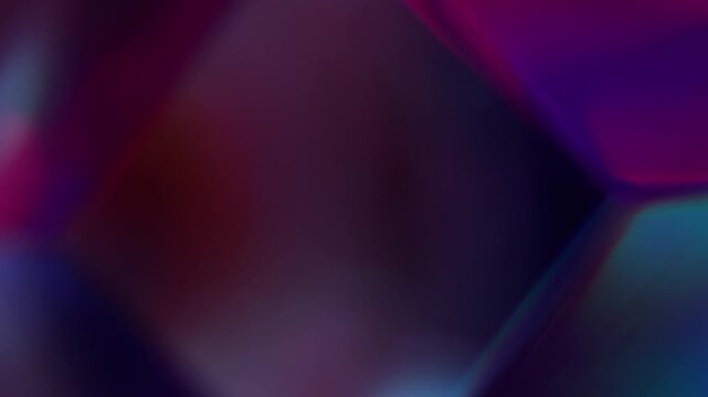 Blur art beam. Geometric background. Defocused neon blue shine lens flare glare flicker sparkle gleam glow on abstract light overlay.