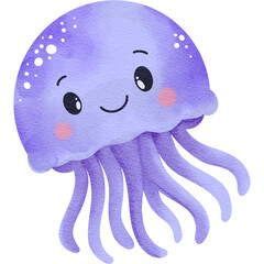 Jellyfish Illustration © Monica