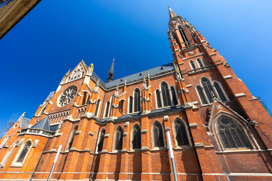 Co cathedral of Saints Peter and Paul in Osijek, Croatia